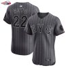 Juan Soto New York Mets Nike City Connect Elite Jersey - Gray