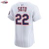 Juan Soto New York Mets Nike Home Elite Jersey - White