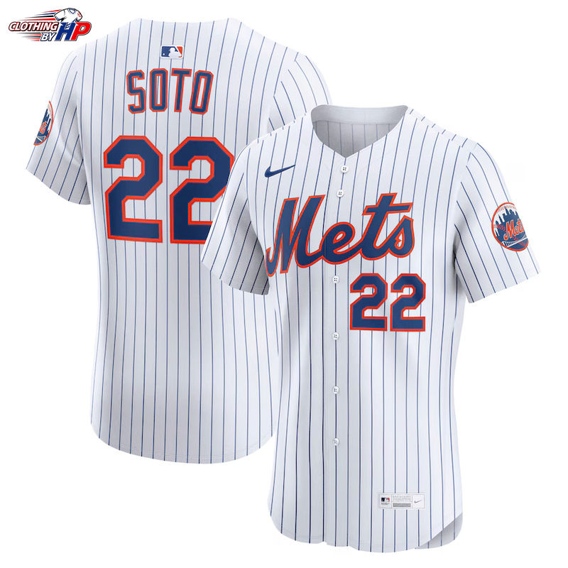 Juan Soto New York Mets Nike Home Elite Jersey - White
