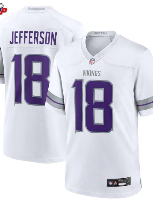 Justin Jefferson Minnesota Vikings Nike Alternate Game Player Jersey - White