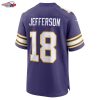 Justin Jefferson Minnesota Vikings Nike Classic Player Game Jersey - Purple