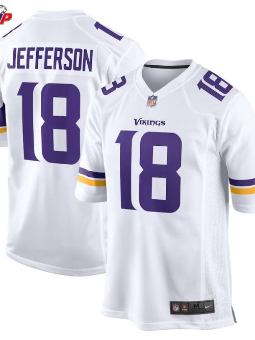 Justin Jefferson Minnesota Vikings Nike Game Player Jersey - White