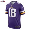 Justin Jefferson Minnesota Vikings Nike Legend Player Performance Top - Purple