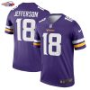 Justin Jefferson Minnesota Vikings Nike Legend Player Performance Top - Purple