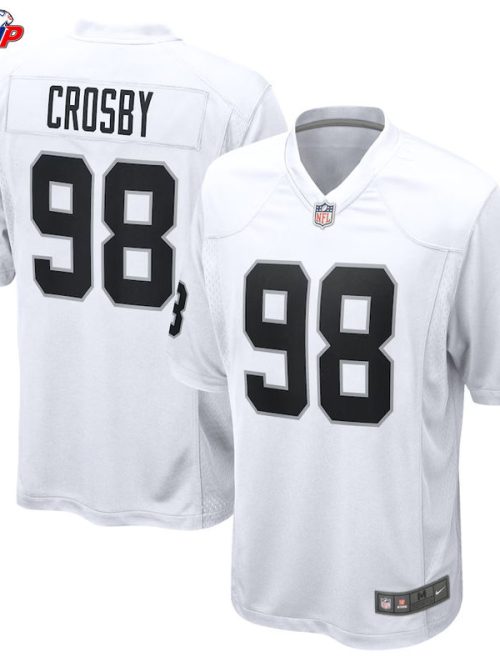 Maxx Crosby Las Vegas Raiders Nike Game Jersey - White