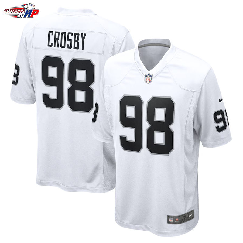 Maxx Crosby Las Vegas Raiders Nike Game Jersey - White