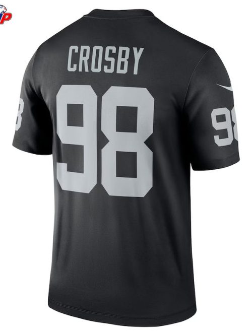 Maxx Crosby Las Vegas Raiders Nike Legend Player Performance Top - Black