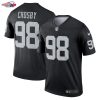 Maxx Crosby Las Vegas Raiders Nike Legend Player Performance Top - Black