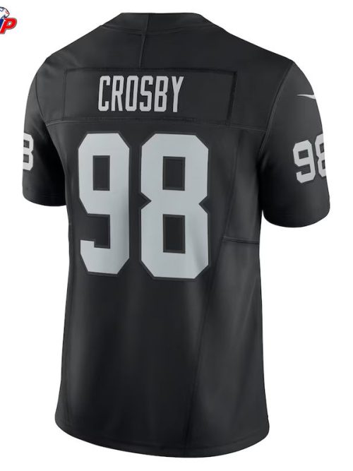 Maxx Crosby Las Vegas Raiders Nike Vapor F.U.S.E. Limited Jersey - Black