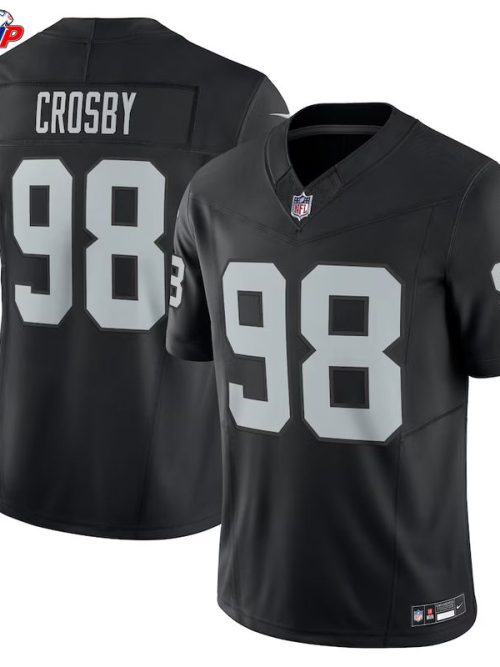 Maxx Crosby Las Vegas Raiders Nike Vapor F.U.S.E. Limited Jersey - Black
