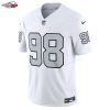 Maxx Crosby Las Vegas Raiders Nike Vapor F.U.S.E. Limited Jersey - White