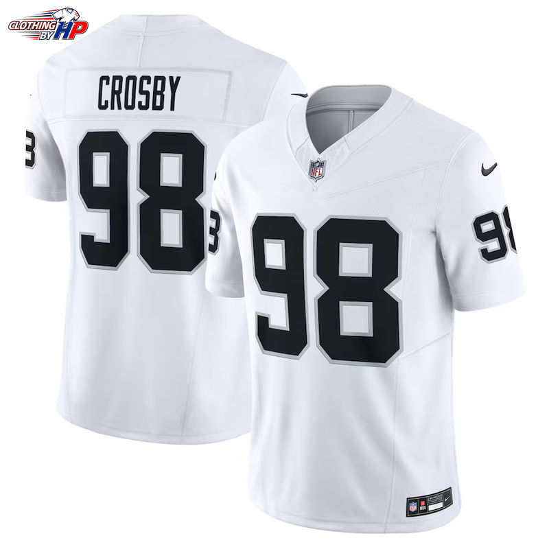 Maxx Crosby Las Vegas Raiders Nike Vapor F.U.S.E. Limited Jersey - White
