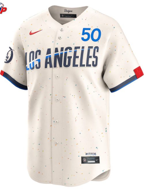 Mookie Betts Los Angeles Dodgers Nike 2024 City Connect Limited Player Jersey - Cream
