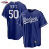 Mookie Betts Los Angeles Dodgers Nike Alternate 2 Replica Jersey - Royal