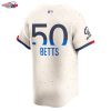 Mookie Betts Los Angeles Dodgers Nike City Connect Limited Player Jersey - Cream