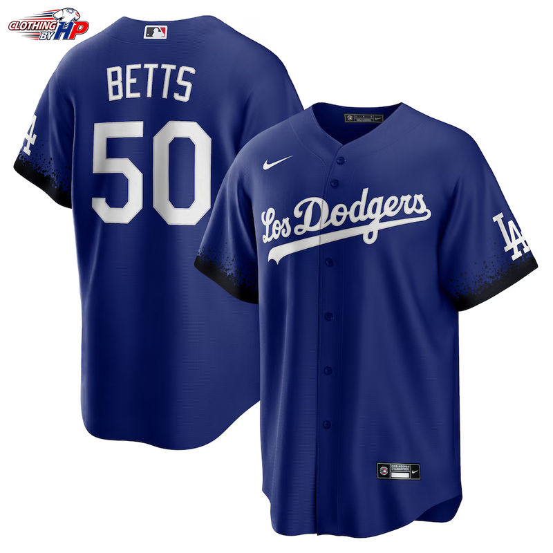Mookie Betts Los Angeles Dodgers Nike City Connect Replica Player Jersey - Royal