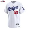 Mookie Betts Los Angeles Dodgers Nike Home Limited Player Jersey - White