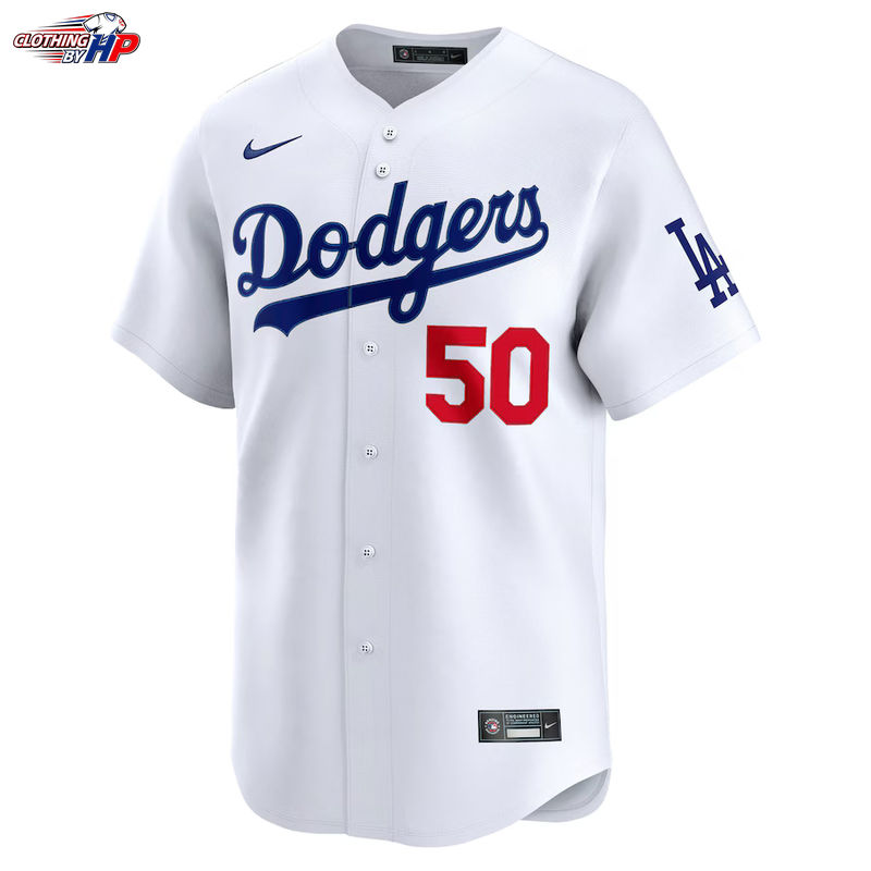 Mookie Betts Los Angeles Dodgers Nike Home Limited Player Jersey - White
