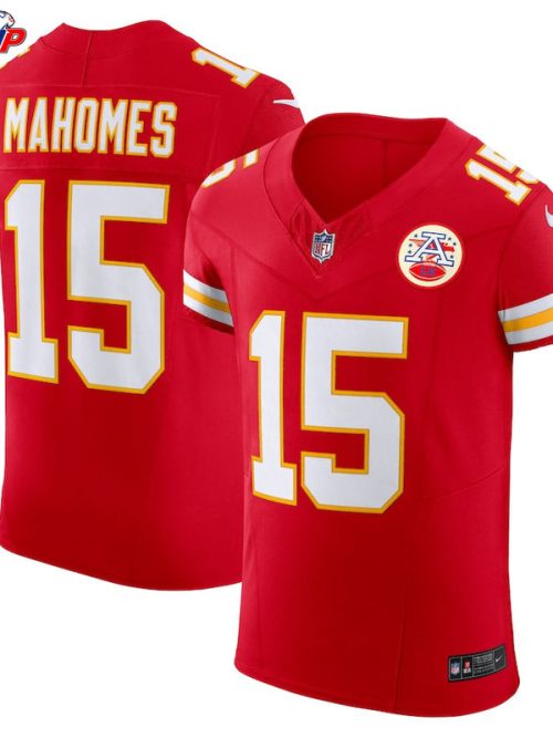 Patrick Mahomes Kansas City Chiefs Nike Vapor F.U.S.E. Elite Jersey - Red