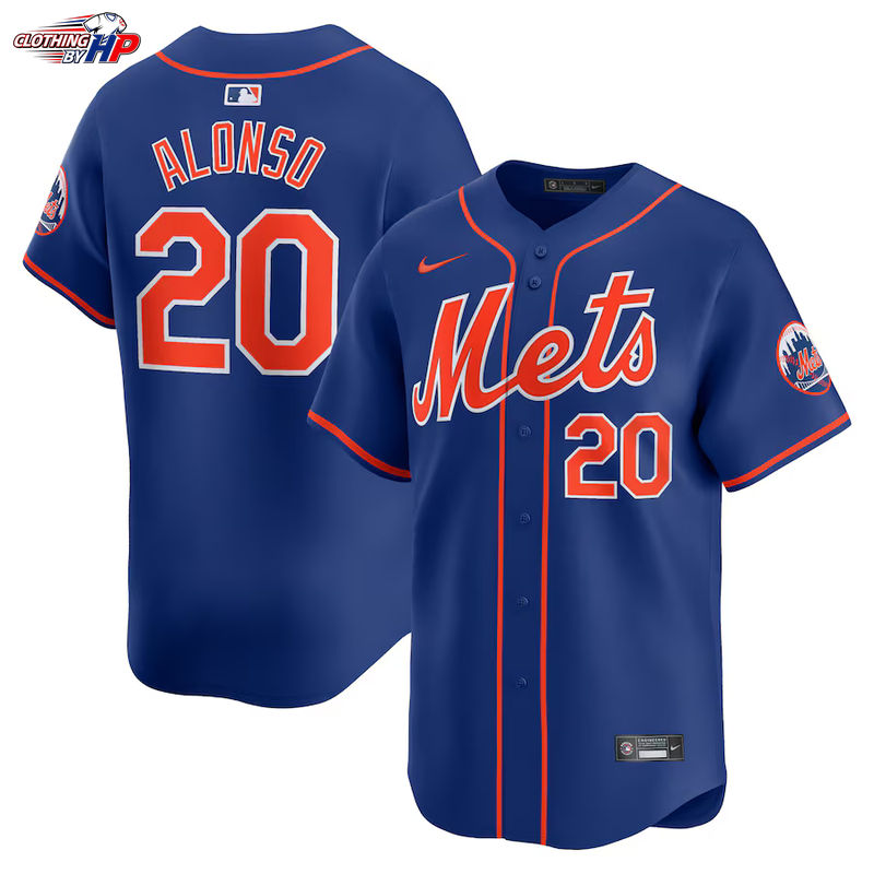 Pete Alonso New York Mets Nike Alternate Limited Player Jersey – Royal