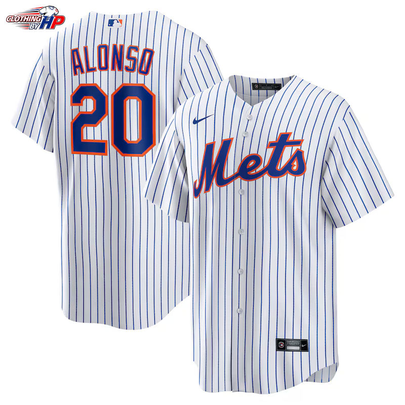 Pete Alonso New York Mets Nike Home Replica Player Name Jersey - White
