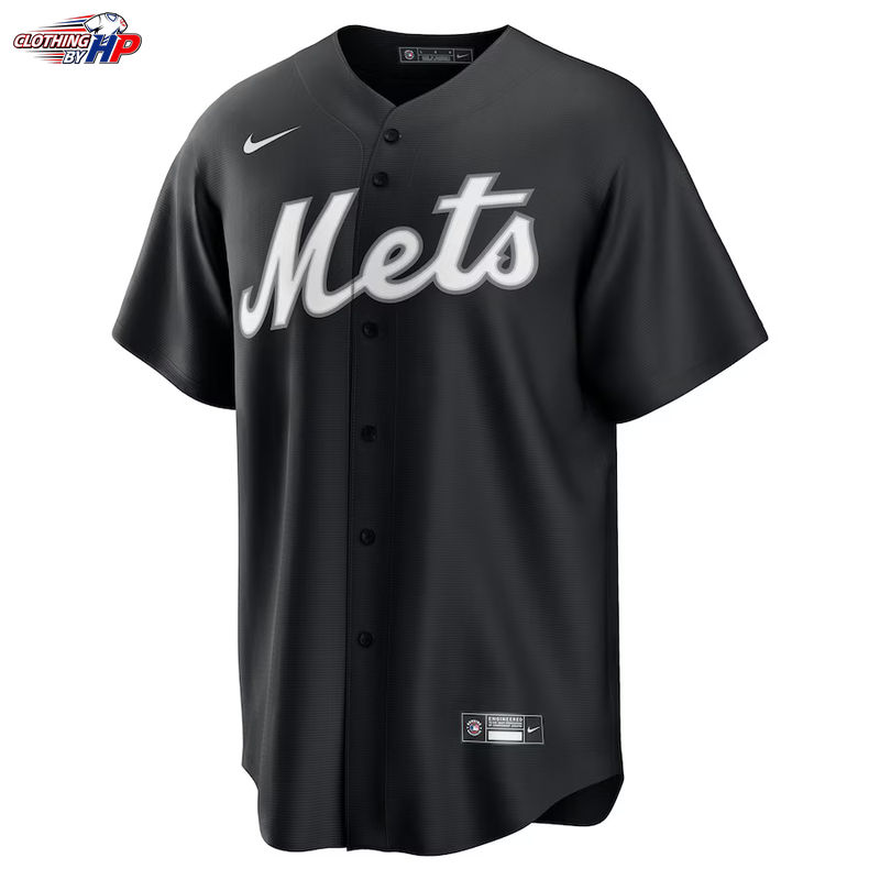 Pete Alonso New York Mets Nike Replica Player Jersey - Black