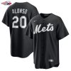 Pete Alonso New York Mets Nike Replica Player Jersey - Black