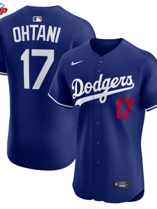 Shohei Ohtani Los Angeles Dodgers Nike Alternate 2 Elite Jersey - Royal