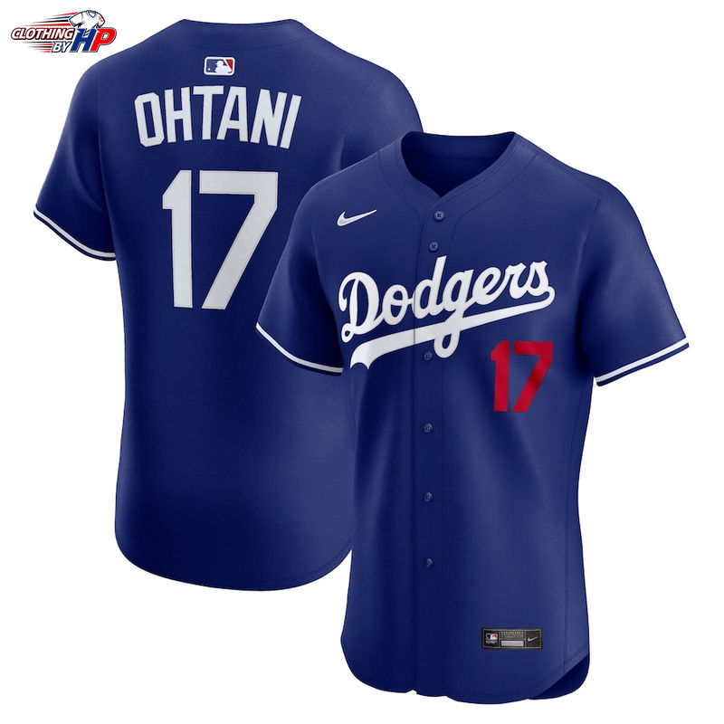 Shohei Ohtani Los Angeles Dodgers Nike Alternate 2 Elite Jersey - Royal