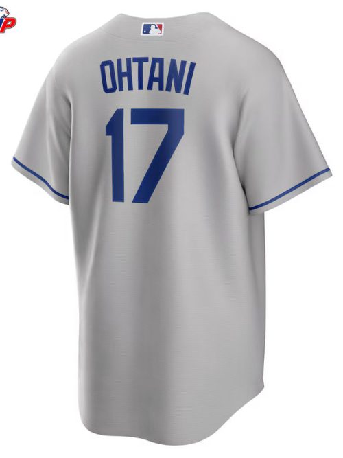 Shohei Ohtani Los Angeles Dodgers Nike Away Replica Player Jersey - Gray