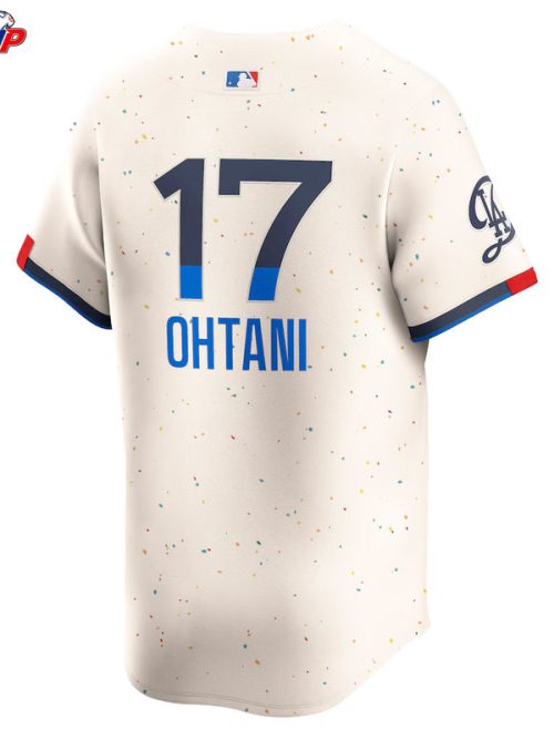 Shohei Ohtani Los Angeles Dodgers Nike City Connect Limited Jersey - Cream