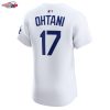 Shohei Ohtani Los Angeles Dodgers Nike Home Elite Jersey - White
