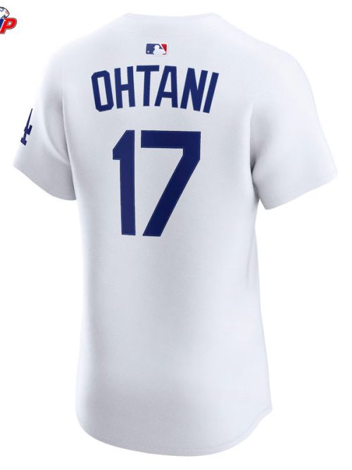 Shohei Ohtani Los Angeles Dodgers Nike Home Elite Jersey - White