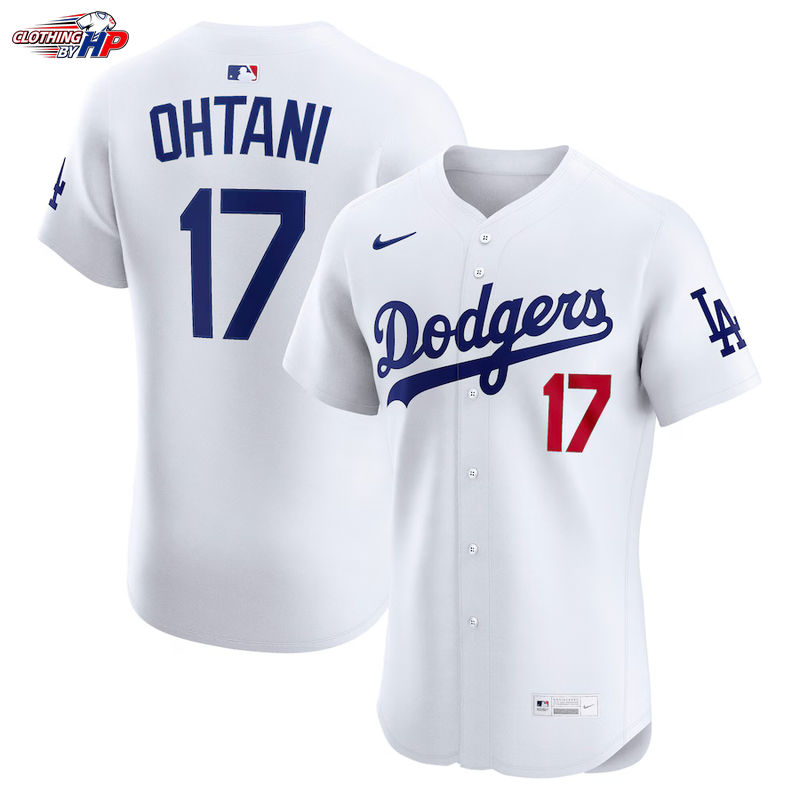 Shohei Ohtani Los Angeles Dodgers Nike Home Elite Jersey - White