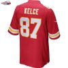 Travis Kelce Kansas City Chiefs Nike Game Jersey - Red