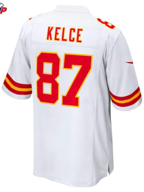 Travis Kelce Kansas City Chiefs Nike Player Game Jersey - White