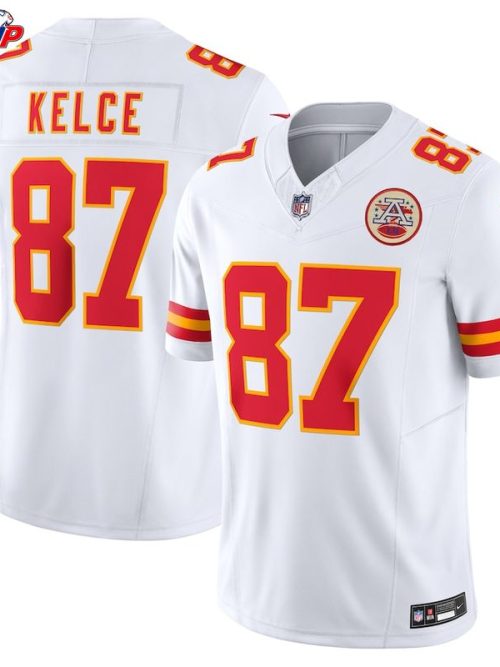 Travis Kelce Kansas City Chiefs Nike Vapor F.U.S.E. Limited Jersey - White
