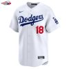 Yoshinobu Yamamoto Los Angeles Dodgers Nike Home Kanji Limited Jersey - White