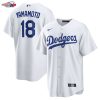 Yoshinobu Yamamoto Los Angeles Dodgers Nike Home Replica Player Jersey – White